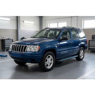 Pedane Laterali Maya Blue (2 pz, Alluminio) Jeep Grand Cherokee WJ 1999-2004 foto 1