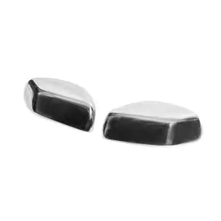 Coperture Specchietti (2 pz, Acciaio Inox) foto 4