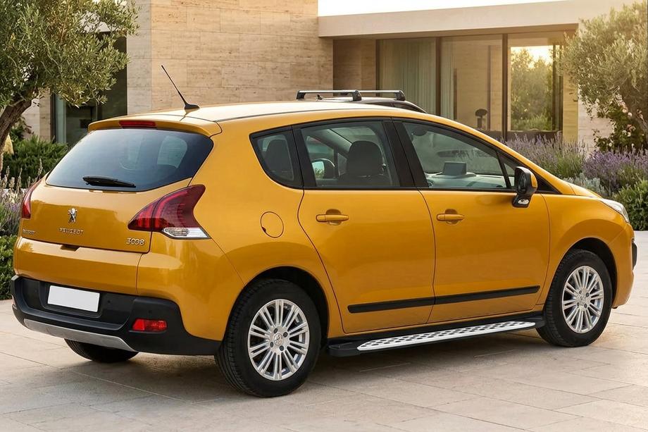 Peugeot 3008 2008-2016 Pedane Laterali Shining V1 (2 pz, Alluminio) 2014-2016 Image