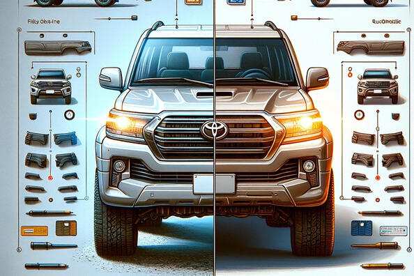 Kit carrozzeria originali o replica per Toyota Land Cruiser 200: qual è il migliore?