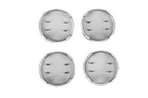 Audi Coprimozzo 60/58mm grigio ad5957s (set 4 pezzi) foto 3
