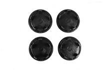 Porsche Copri mozzo ruota 76/71mm neri (set 4 pezzi) foto 3