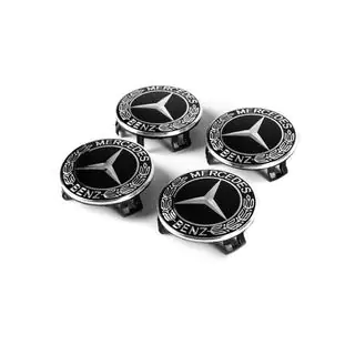 Copri mozzo 71/75 mm senza anello (4 pz, nero V3) foto 3