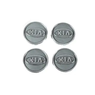 Copri mozzo ruota grigi kia60tur-sir (59mm a 55mm, 4 pz) foto 2
