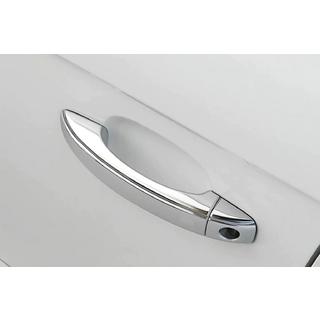 Coperture maniglie cromate senza pulsanti (4 pz, acciaio inox) foto 1