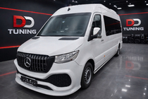 Mercedes Sprinter W907/W910 2018- Paraurti anteriore con griglia ABS (primer per verniciatura) foto 1