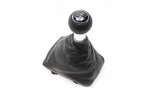 Audi A4 B7 2004-2008 Pomello cambio + Cuffia cambio (Similpelle) foto 5