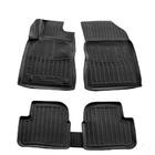 Citroen C-3 2016-2023 Tappetini Stingray 3D (5 pz, Poliuretano) foto 1