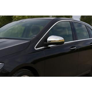 Coperture Specchietti (2 pz, Acciaio Inox) Mercedes B-class W247 2019- foto 1
