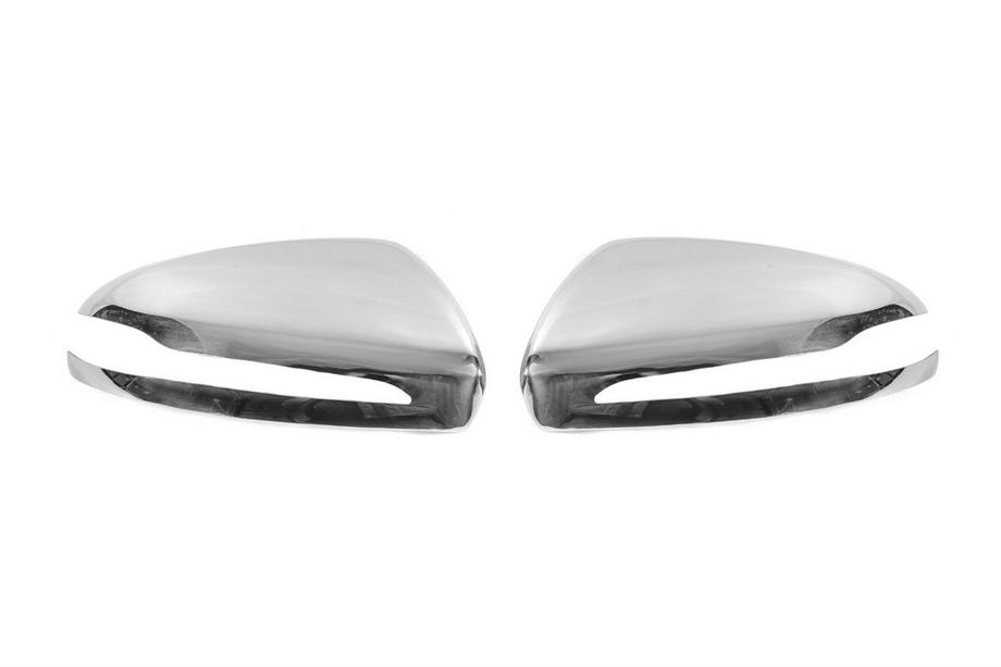 Mercedes B-class W247 2019- Coperture Specchietti (2 pz, Acciaio Inox) Foto 2