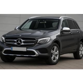 Coperture Specchietti (2 pz, Acciaio Inox) Mercedes GLC X253 2015-2022 foto 3