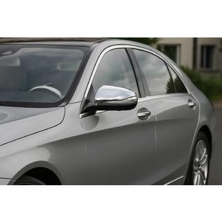 Coperture Specchietti (2 pz, Acciaio Inox) foto 1