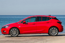 Opel Astra K 2016-2021 Cornici finestrini (HB) (8 pz, acciaio inox) foto 1