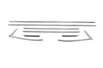 Opel Astra K 2016-2021 Cornici finestrini (HB) (8 pz, acciaio inox) foto 2