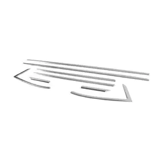 Cornici finestrini (HB) (8 pz, acciaio inox) foto 3