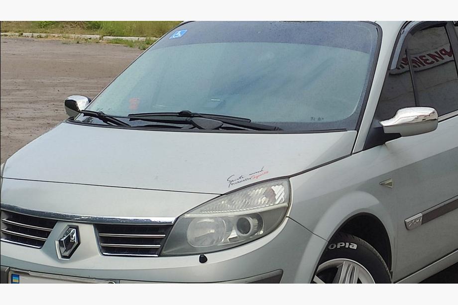 Renault Scenic/Grand 2003-2009 Coperture griglia (4 pz, acciaio inox) Foto 3