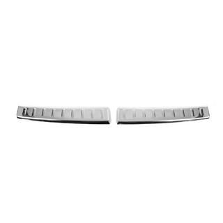 Protezione soglia posteriore Cromata Lucida Carmos (2 pz, acciaio inox) foto 1