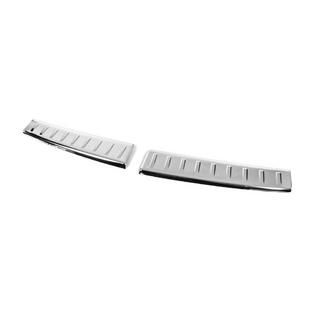Protezione soglia posteriore Cromata Lucida Carmos (2 pz, acciaio inox) foto 2