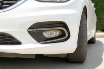 Fiat Tipo 2016- Coperture per fendinebbia (2 pz, acciaio inox) foto 1