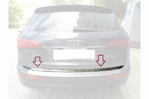 Audi Q5 2008-2017 Modanatura bagagliaio acciaio inox foto 1