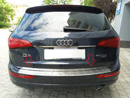 Audi Q5 2008-2017 Modanatura bagagliaio acciaio inox foto 4