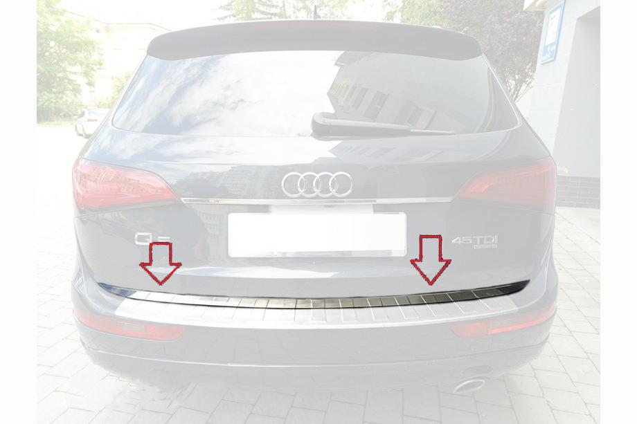 Audi Q5 2008-2017 Modanatura bagagliaio acciaio inox Image