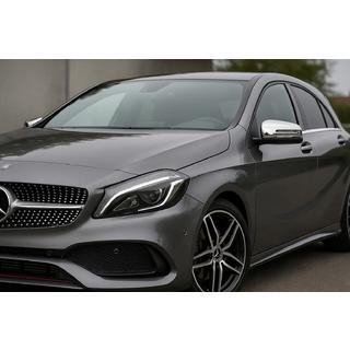 Coperture Specchietti (2 pz, Acciaio Inox) Mercedes A-class W176 2012-2018 foto 1