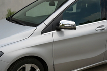 Mercedes B-class W246 2011-2018 Coperture Specchietti (2 pz, Acciaio Inox) foto 1
