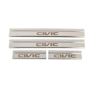 Coperture Battitacco (4 pz, Acciaio Inox)
