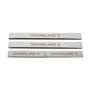 Coperture Battitacco (4 pz, Acciaio Inox)
