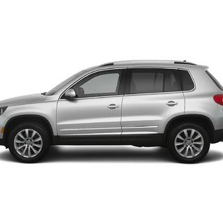 Modanature Porte Acciaio Inox (4 pz) Volkswagen Tiguan 2007-2016 foto 1