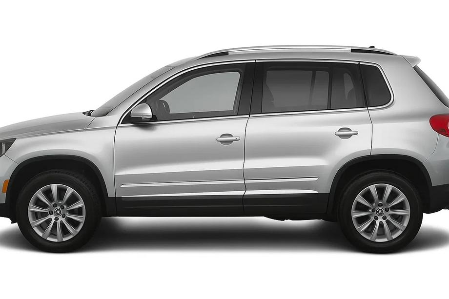 Volkswagen Tiguan 2007-2016 Modanature Porte Acciaio Inox (4 pz) Foto 1
