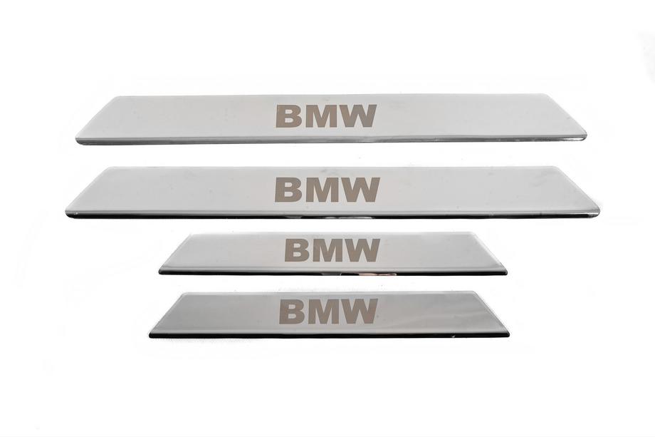 BMW 5 Series E39 1996-2003 Copertura battitacco V-2 (4 pz, Carmos) Image