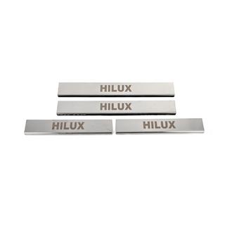 Coprisoglia porte (4 pz, acciaio inox) foto 1