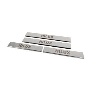 Coprisoglia porte (4 pz, acciaio inox) foto 2