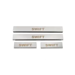 Coprisoglia porte (4 pz, acciaio inox) foto 1