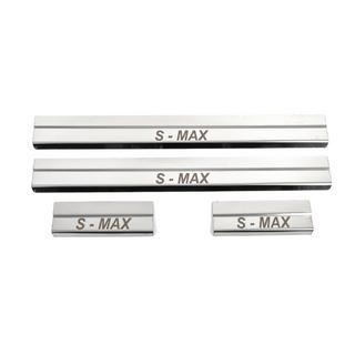 Coprisoglia porte (4 pz, acciaio inox)