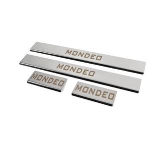 Coprisoglia porte (4 pz, acciaio inox) foto 2