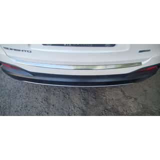 Protezione paraurti posteriore Carmos acciaio inox Kia Sorento III UM 2014-2020 foto 1