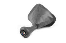 BMW 5 Series E39 1996-2003 Cuffia cambio + pomello OEM (grigio) foto 4