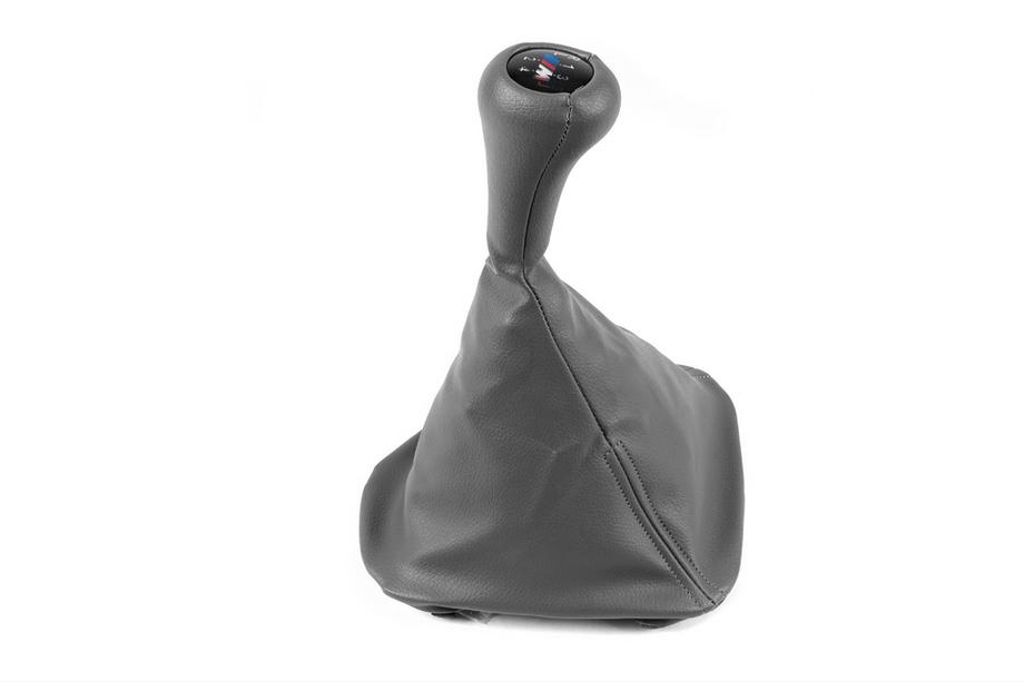 BMW 5 Series E39 1996-2003 Cuffia cambio + pomello OEM (grigio) Image