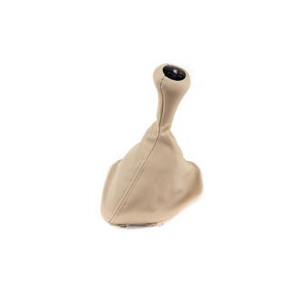 Cuffia cambio + pomello OEM (beige) foto 1