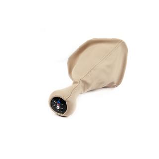 Cuffia cambio + pomello OEM (beige) foto 4