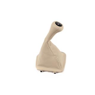 Cuffia cambio + pomello leva cambio OEM 5 marce (beige) foto 2