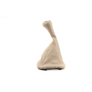 Cuffia cambio + pomello leva cambio OEM 5 marce (beige) foto 3