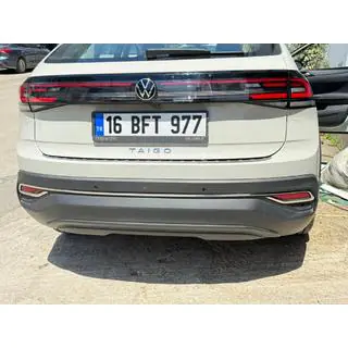 Protezione Paraurti Posteriore Carmos Acciaio Inox Opaco foto 2