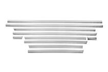 Mercedes Sprinter W907/W910 2018- Modanature Porte in Acciaio Inox (10 pz, ExtraLong) foto 7