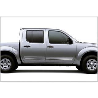 Modanature Porte Acciaio Inox (4 pz) Nissan Navara 2006-2015 foto 1