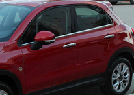 Fiat 500X 2014-2024 Modanature finestrini acciaio inox (4 pz) foto 1