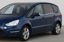 Ford S-Max 2007-2014 Modanature finestrini acciaio inox (4 pz) foto 1